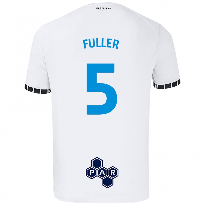 Dětské Olivia Fuller #5 Bílý Domů Hráčské Dresy 2024/25 Dres