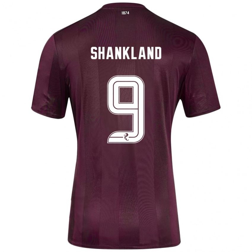 Dětské Lawrence Shankland #9 Burgundské Domů Hráčské Dresy 2024/25 Dres