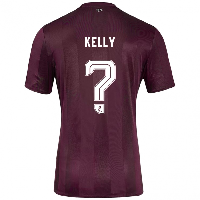 Dětské Ryan Kelly #0 Burgundské Domů Hráčské Dresy 2024/25 Dres