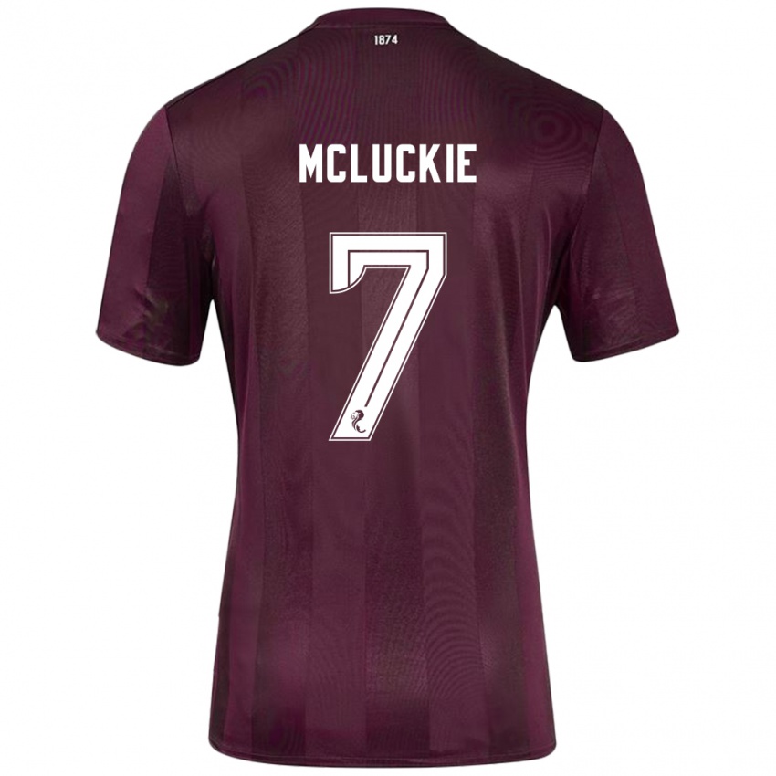 Dětské Bobby Mcluckie #7 Burgundské Domů Hráčské Dresy 2024/25 Dres