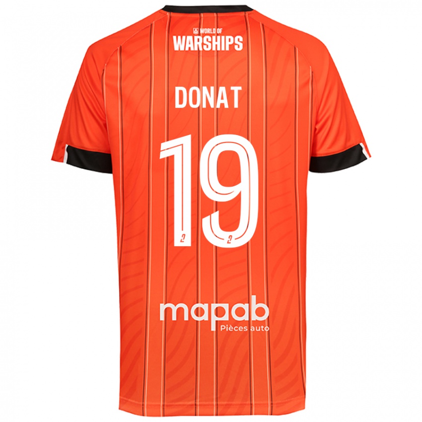 Dětské Noa Donat #19 Pomerančový Domů Hráčské Dresy 2024/25 Dres