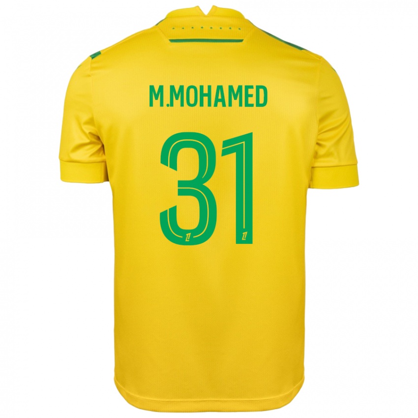 Dětské Mostafa Mohamed #31 Žlutá Zelená Domů Hráčské Dresy 2024/25 Dres