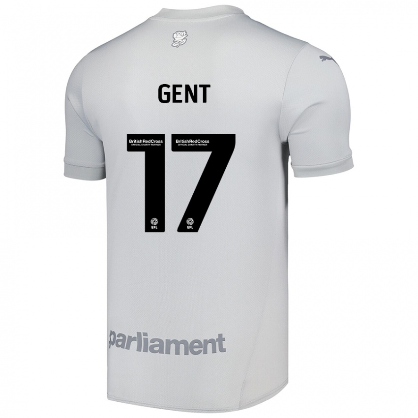 Dětské Georgie Gent #17 Stříbrně Šedá Daleko Hráčské Dresy 2024/25 Dres