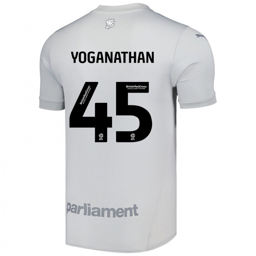 Dětské Vimal Yoganathan #45 Stříbrně Šedá Daleko Hráčské Dresy 2024/25 Dres