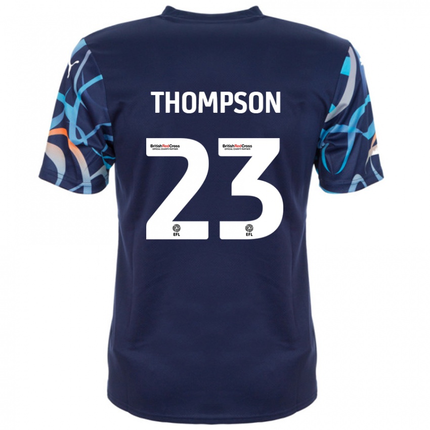 Dětské Dominic Thompson #23 Námořnická Modrá Daleko Hráčské Dresy 2024/25 Dres