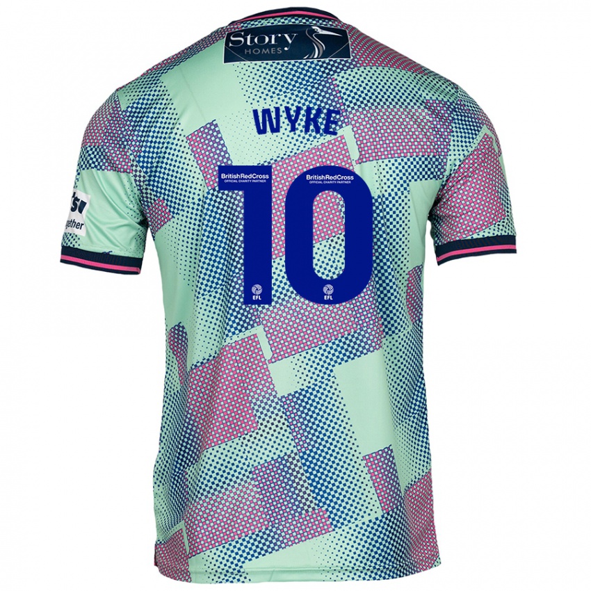 Dětské Charlie Wyke #10 Zelený Daleko Hráčské Dresy 2024/25 Dres