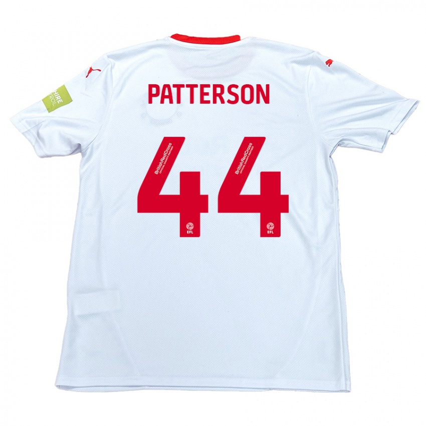 Dětské Phoenix Patterson #44 Bílý Daleko Hráčské Dresy 2024/25 Dres