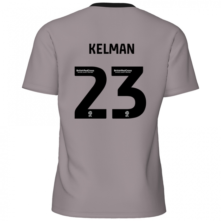 Dětské Charlie Kelman #23 Šedá Daleko Hráčské Dresy 2024/25 Dres