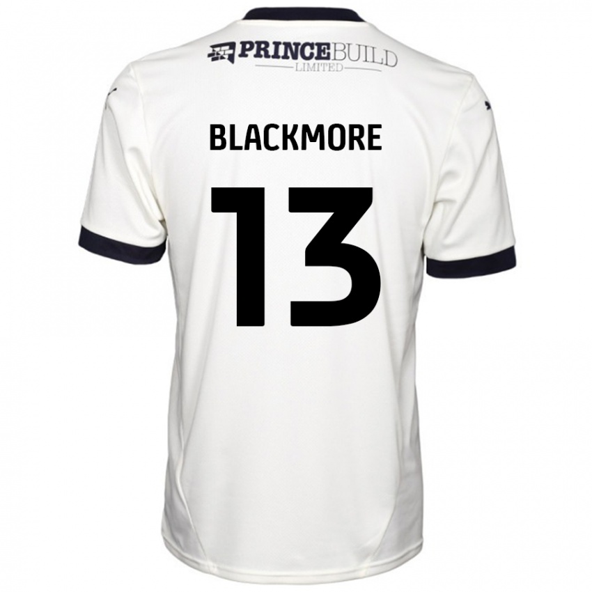 Dětské Will Blackmore #13 Off White Černá Daleko Hráčské Dresy 2024/25 Dres