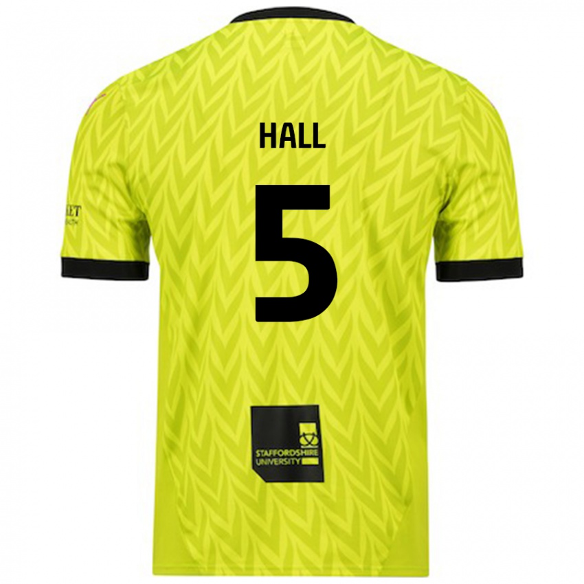 Dětské Connor Hall #5 Fluorescenční Zelená Daleko Hráčské Dresy 2024/25 Dres