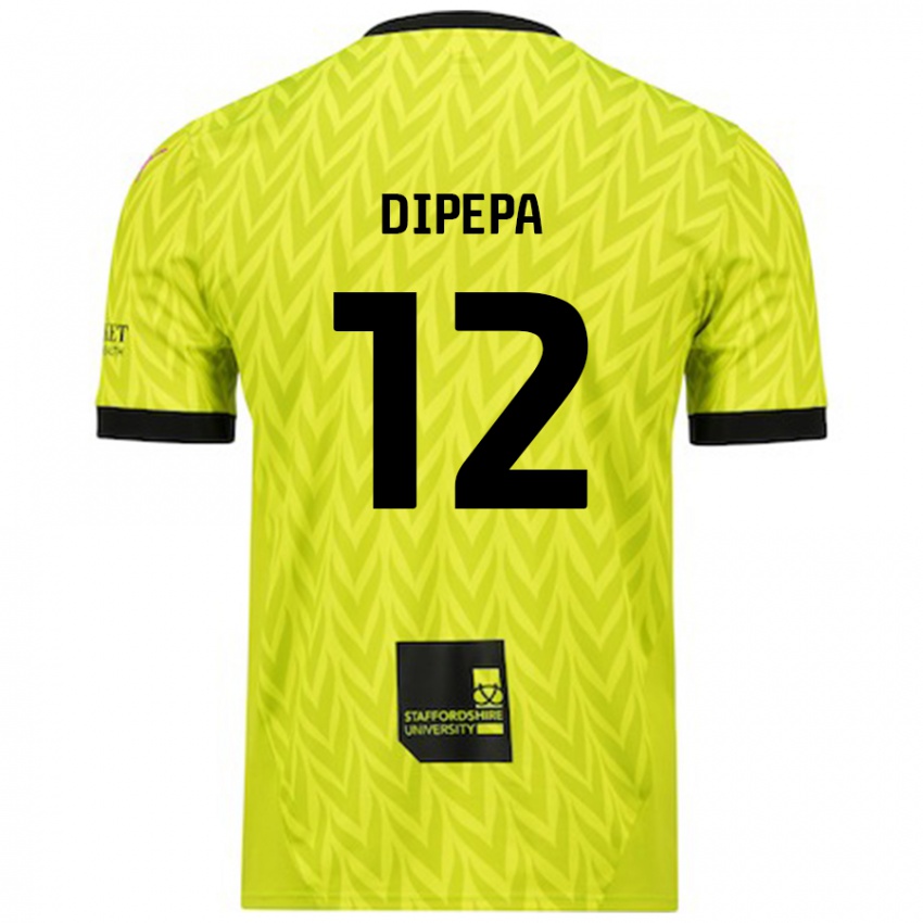 Dětské Baylee Dipepa #12 Fluorescenční Zelená Daleko Hráčské Dresy 2024/25 Dres