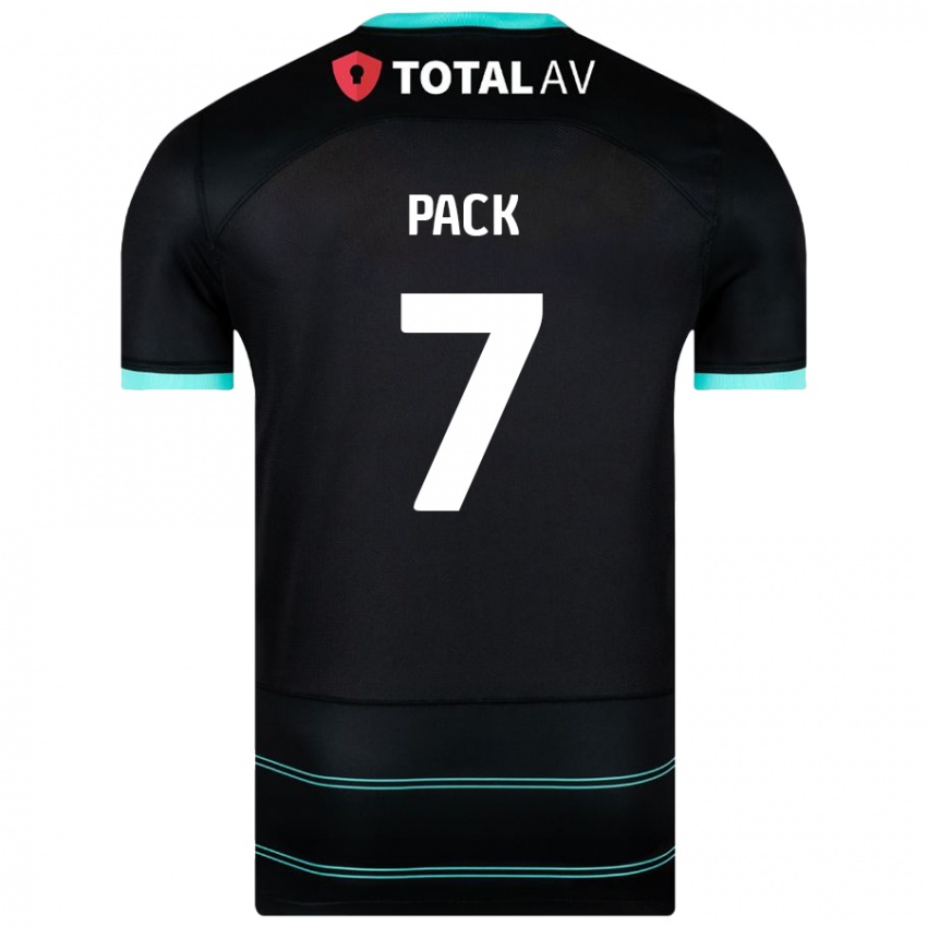 Dětské Marlon Pack #7 Černý Daleko Hráčské Dresy 2024/25 Dres