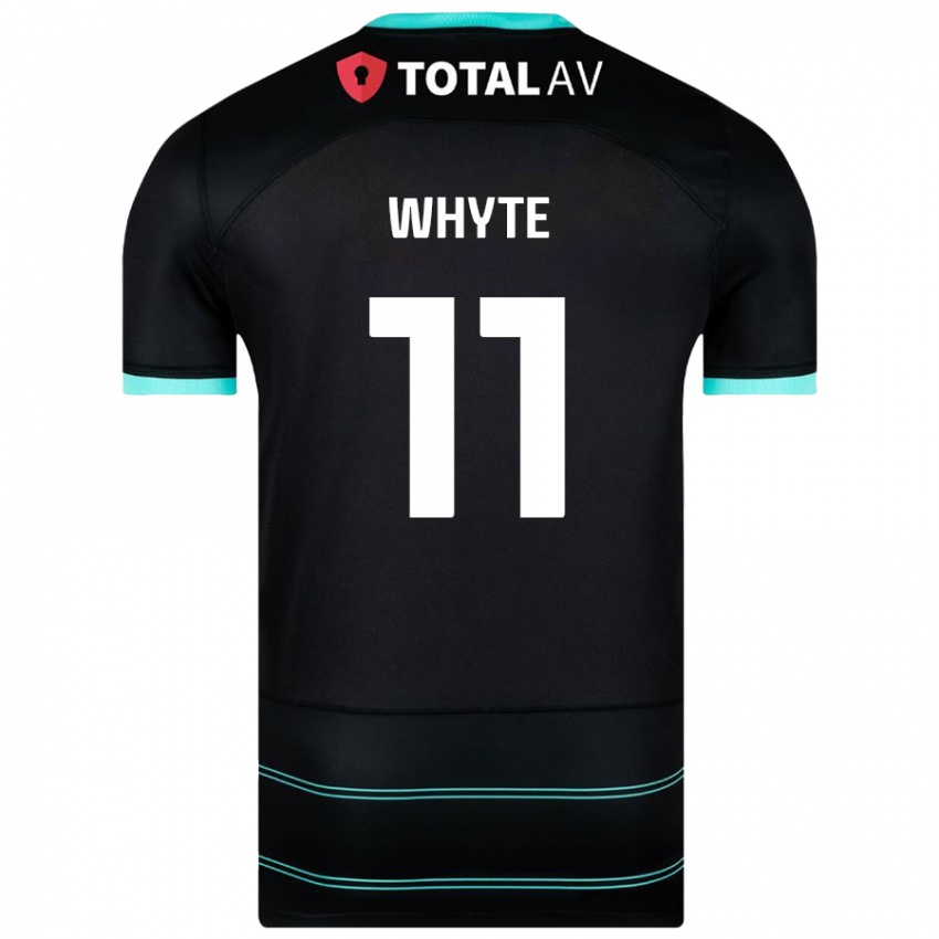 Dětské Gavin Whyte #11 Černý Daleko Hráčské Dresy 2024/25 Dres