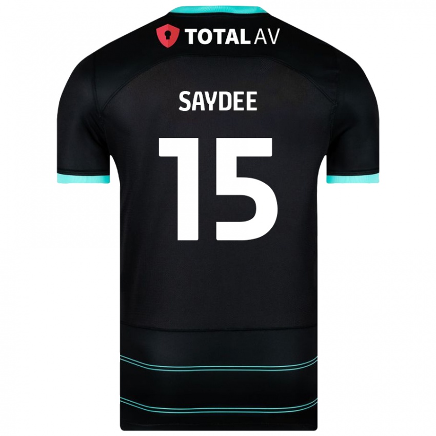 Dětské Christian Saydee #15 Černý Daleko Hráčské Dresy 2024/25 Dres