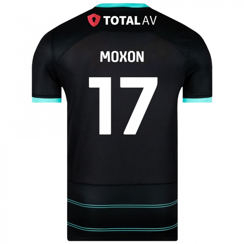 Dětské Owen Moxon #17 Černý Daleko Hráčské Dresy 2024/25 Dres