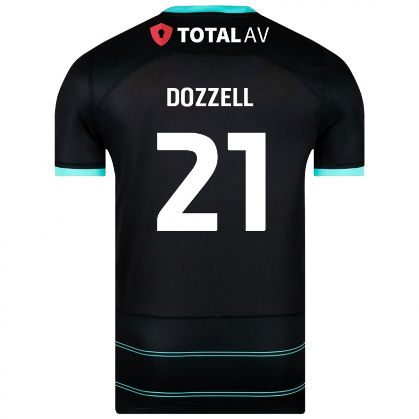 Dětské Andre Dozzell #21 Černý Daleko Hráčské Dresy 2024/25 Dres