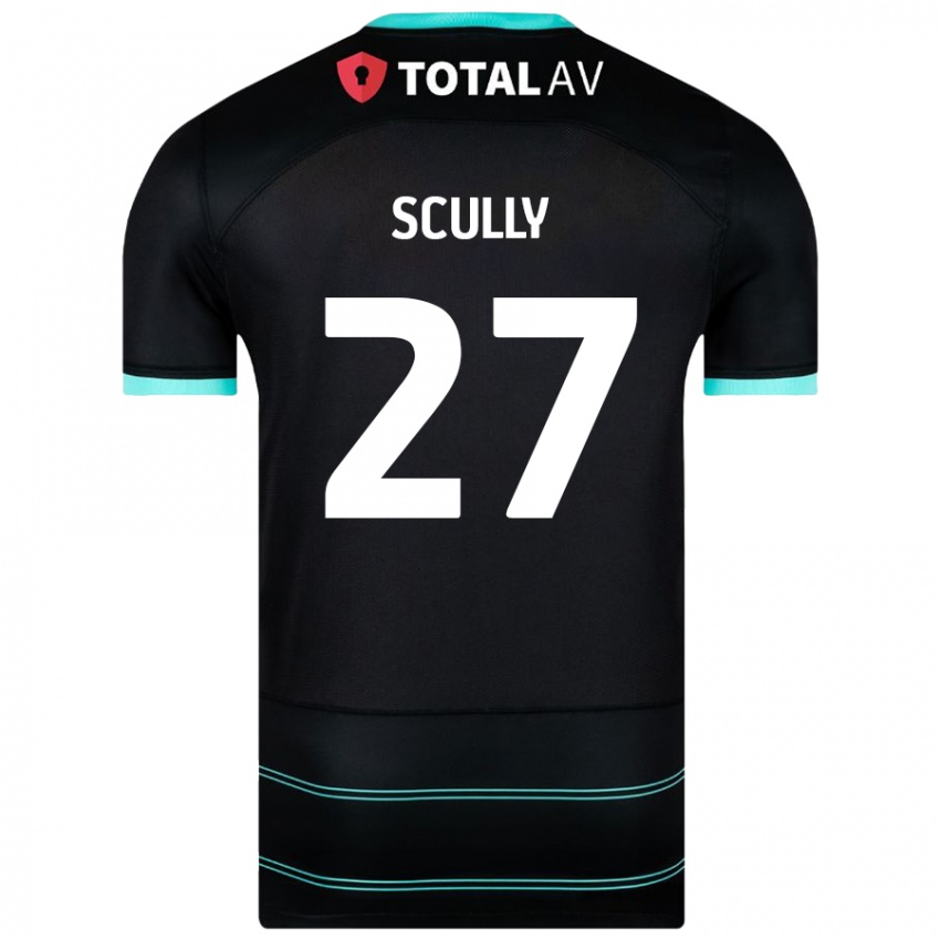 Dětské Anthony Scully #27 Černý Daleko Hráčské Dresy 2024/25 Dres