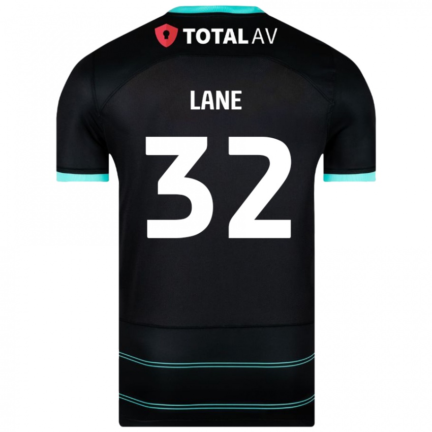 Dětské Paddy Lane #32 Černý Daleko Hráčské Dresy 2024/25 Dres