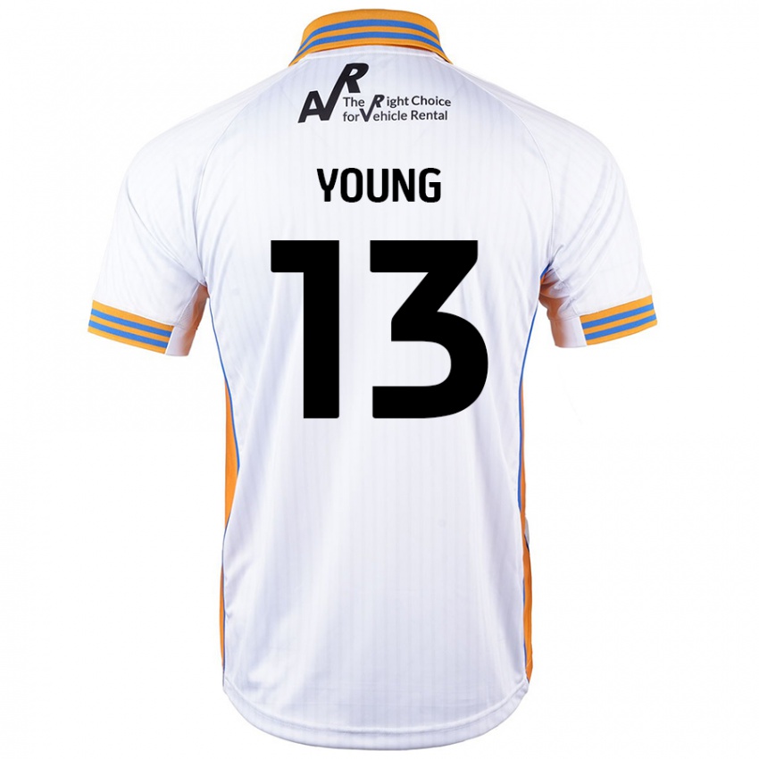 Dětské Joe Young #13 Bílý Daleko Hráčské Dresy 2024/25 Dres