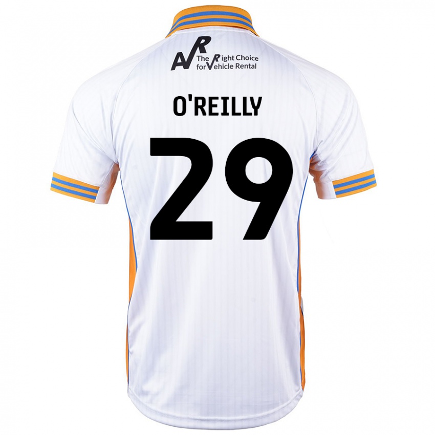 Dětské Tommi O'reilly #29 Bílý Daleko Hráčské Dresy 2024/25 Dres