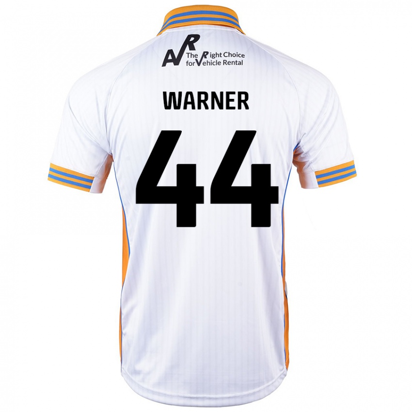 Dětské James Warner #44 Bílý Daleko Hráčské Dresy 2024/25 Dres