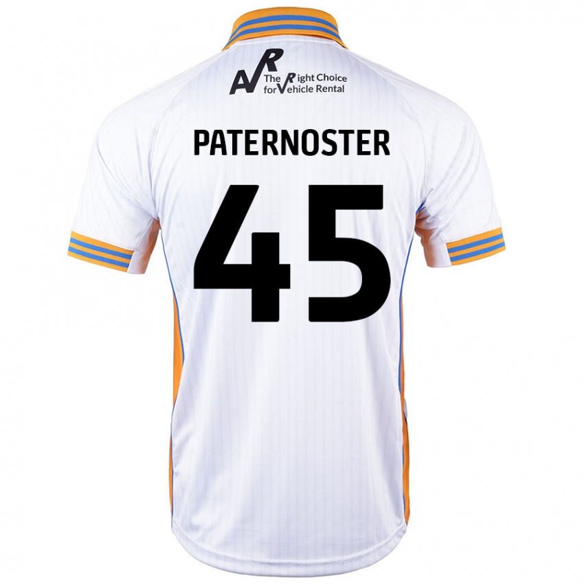 Dětské Vladimir Paternoster #45 Bílý Daleko Hráčské Dresy 2024/25 Dres