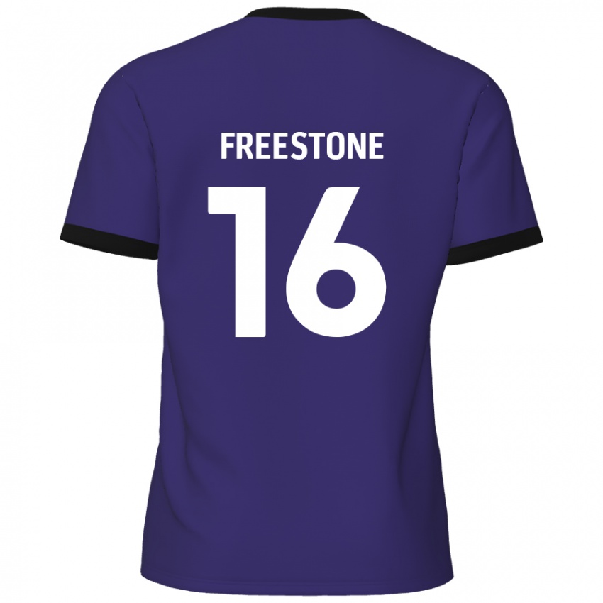 Dětské Lewis Freestone #16 Fialová Daleko Hráčské Dresy 2024/25 Dres