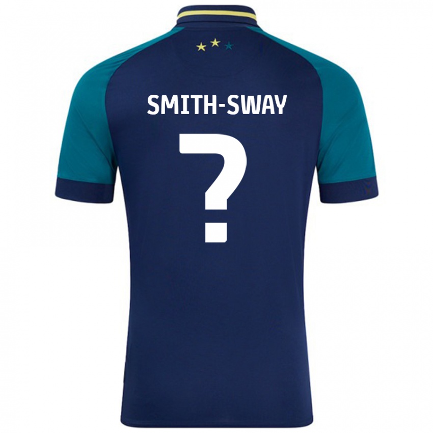 Dětské Jay Smith-Sway #0 Námořnická Tmavě Zelená Daleko Hráčské Dresy 2024/25 Dres