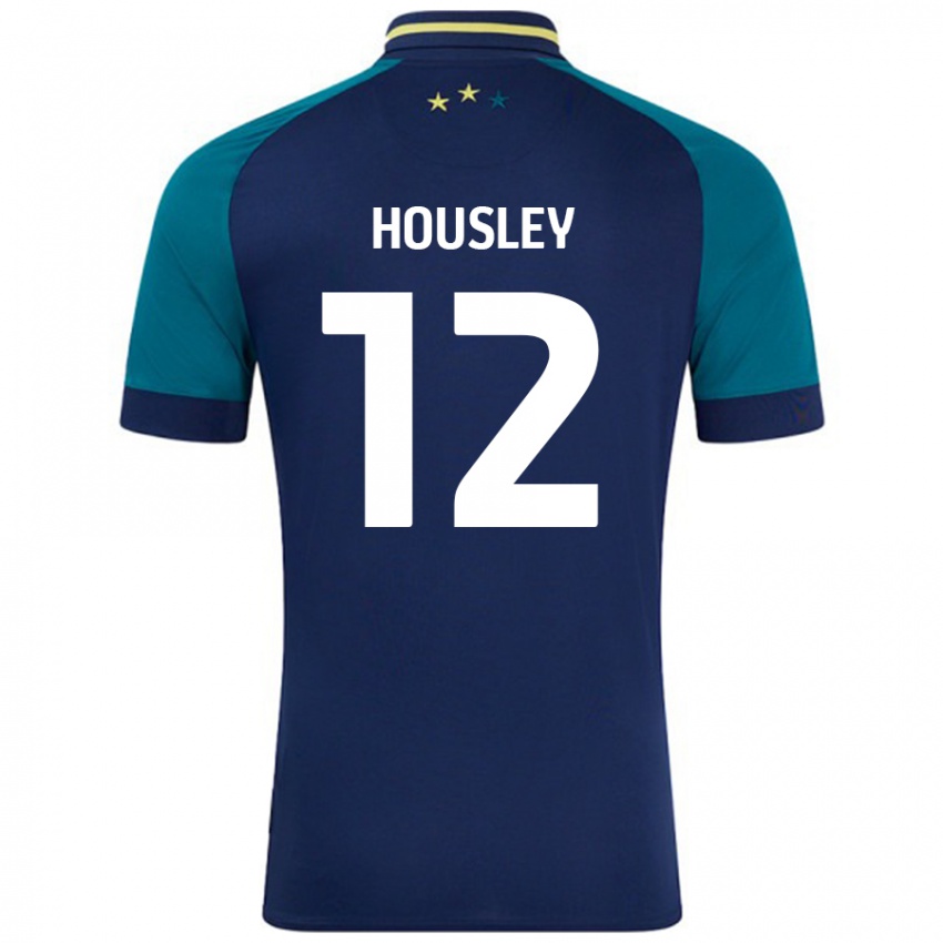 Dětské Autumn Housley #12 Námořnická Tmavě Zelená Daleko Hráčské Dresy 2024/25 Dres