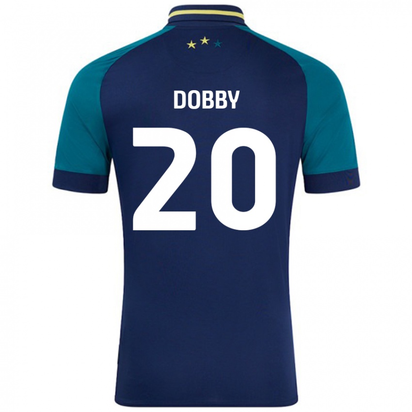 Dětské Sarah Dobby #20 Námořnická Tmavě Zelená Daleko Hráčské Dresy 2024/25 Dres