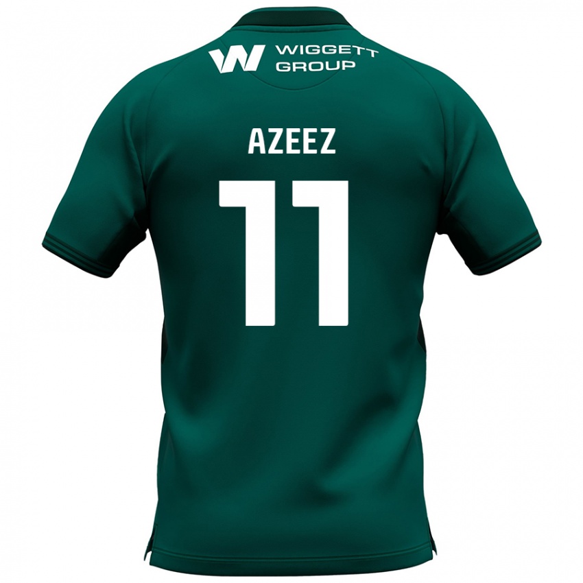 Dětské Femi Azeez #11 Zelený Daleko Hráčské Dresy 2024/25 Dres