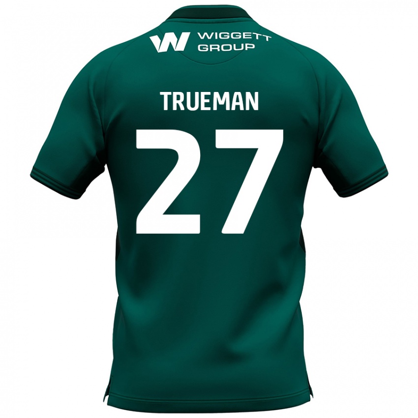 Dětské Connal Trueman #27 Zelený Daleko Hráčské Dresy 2024/25 Dres