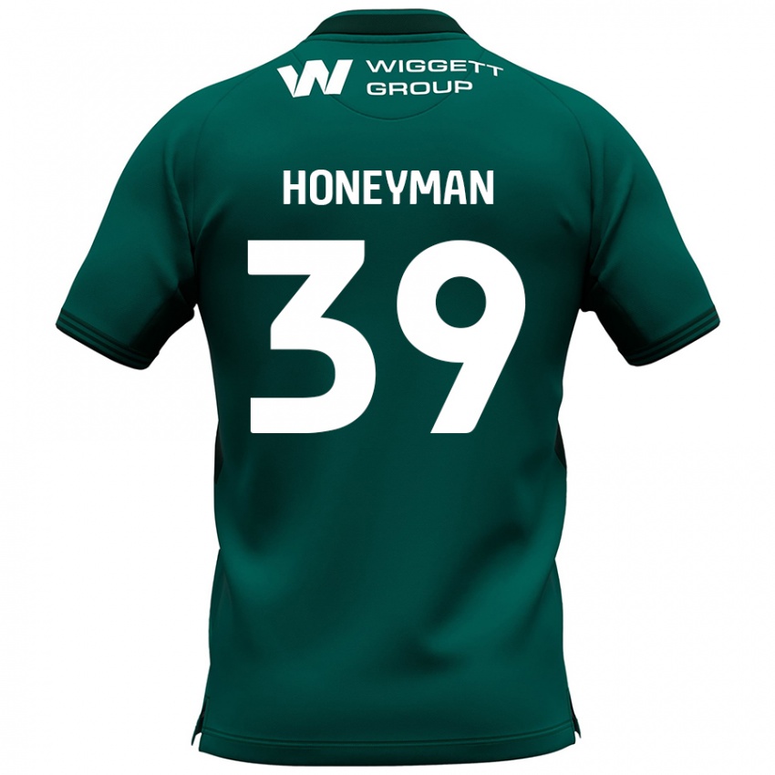 Dětské George Honeyman #39 Zelený Daleko Hráčské Dresy 2024/25 Dres