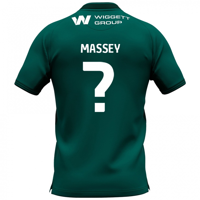 Dětské Alfie Massey #0 Zelený Daleko Hráčské Dresy 2024/25 Dres