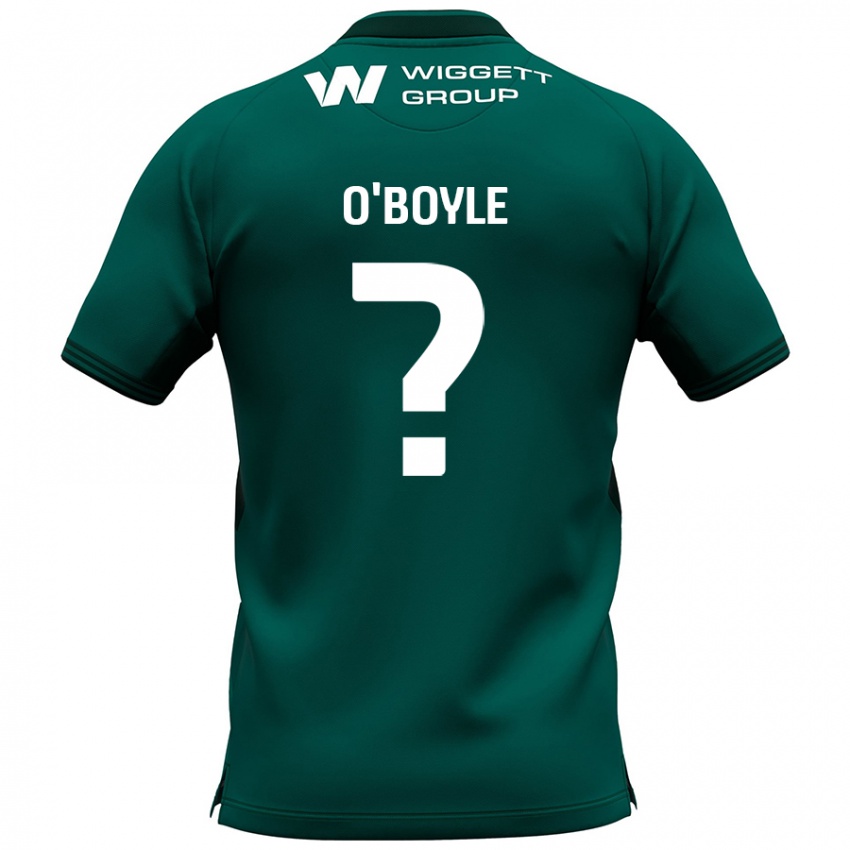 Dětské Elidon O'boyle #0 Zelený Daleko Hráčské Dresy 2024/25 Dres