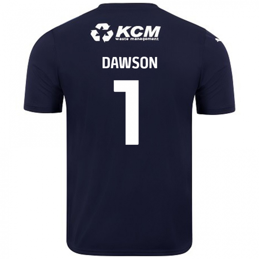 Dětské Cameron Dawson #1 Námořnická Modrá Daleko Hráčské Dresy 2024/25 Dres