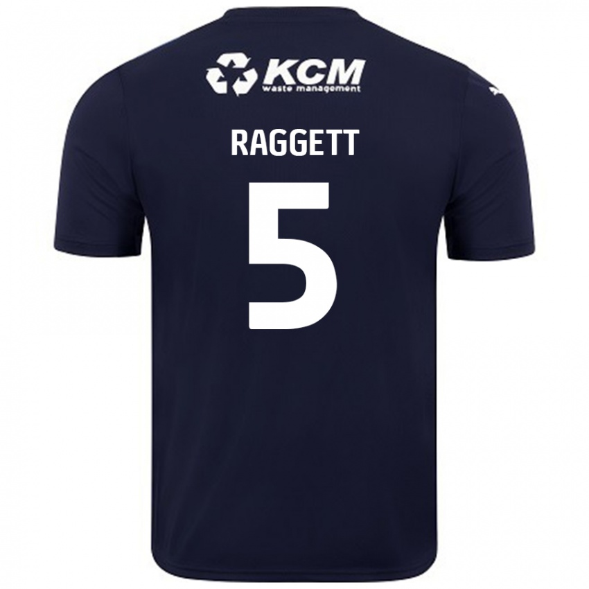 Dětské Sean Raggett #5 Námořnická Modrá Daleko Hráčské Dresy 2024/25 Dres