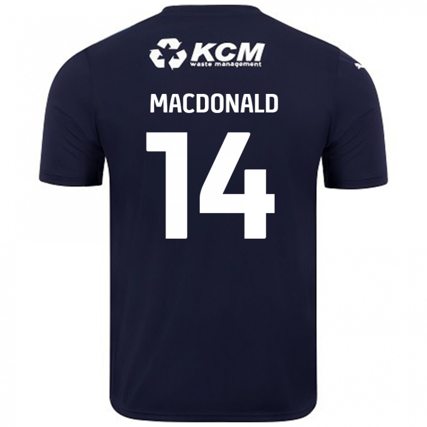 Dětské Alex Macdonald #14 Námořnická Modrá Daleko Hráčské Dresy 2024/25 Dres