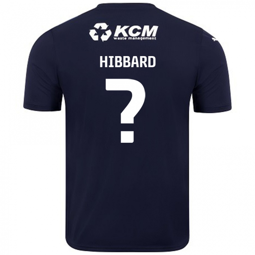 Dětské Zac Hibbard #0 Námořnická Modrá Daleko Hráčské Dresy 2024/25 Dres