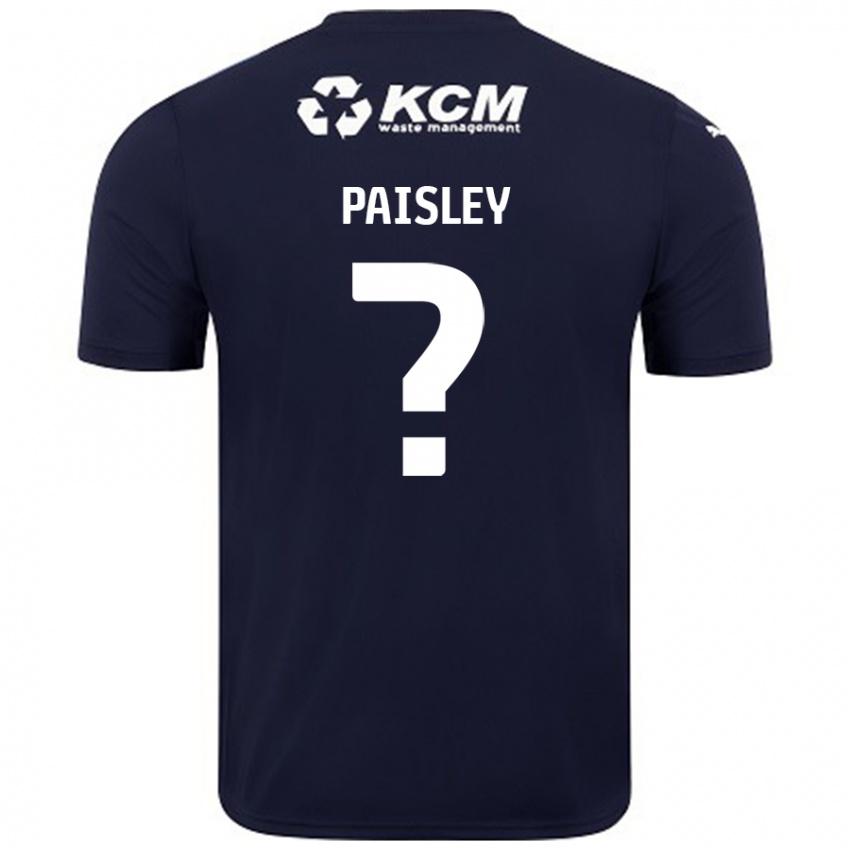 Dětské Mckenzie Paisley #0 Námořnická Modrá Daleko Hráčské Dresy 2024/25 Dres