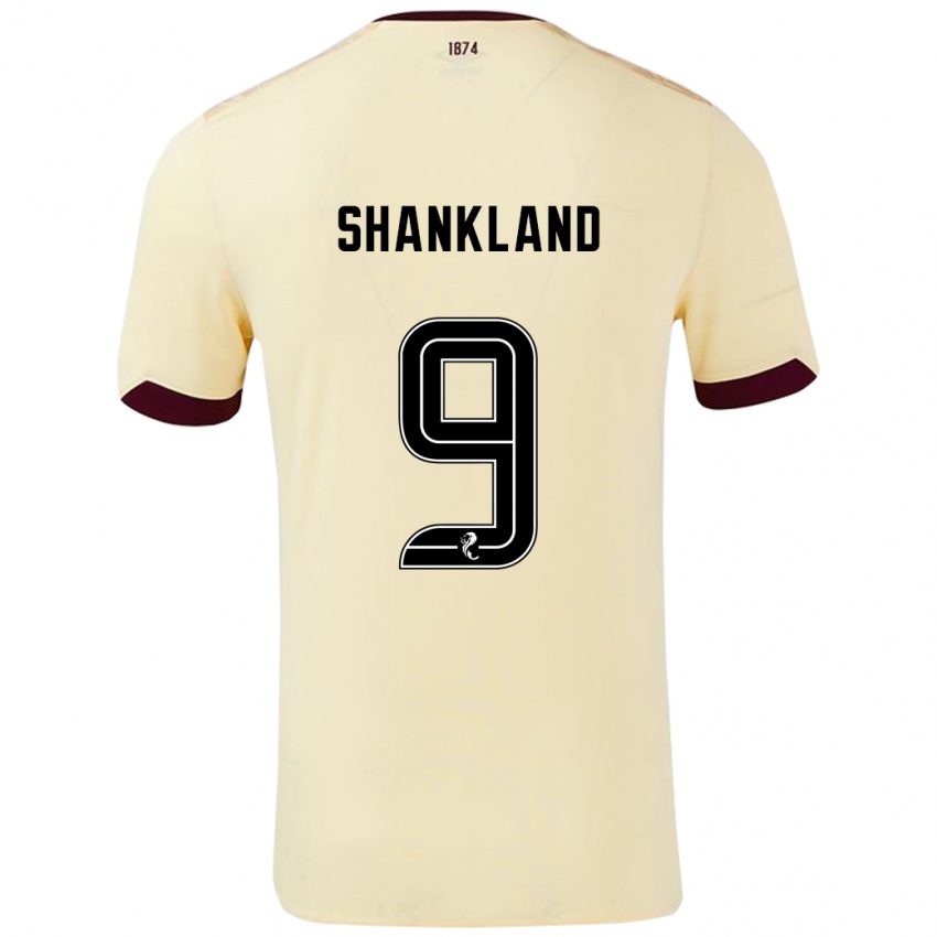 Dětské Lawrence Shankland #9 Burgundsko Krémová Daleko Hráčské Dresy 2024/25 Dres