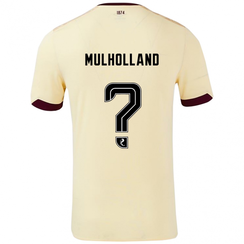 Dětské James Mulholland #0 Burgundsko Krémová Daleko Hráčské Dresy 2024/25 Dres