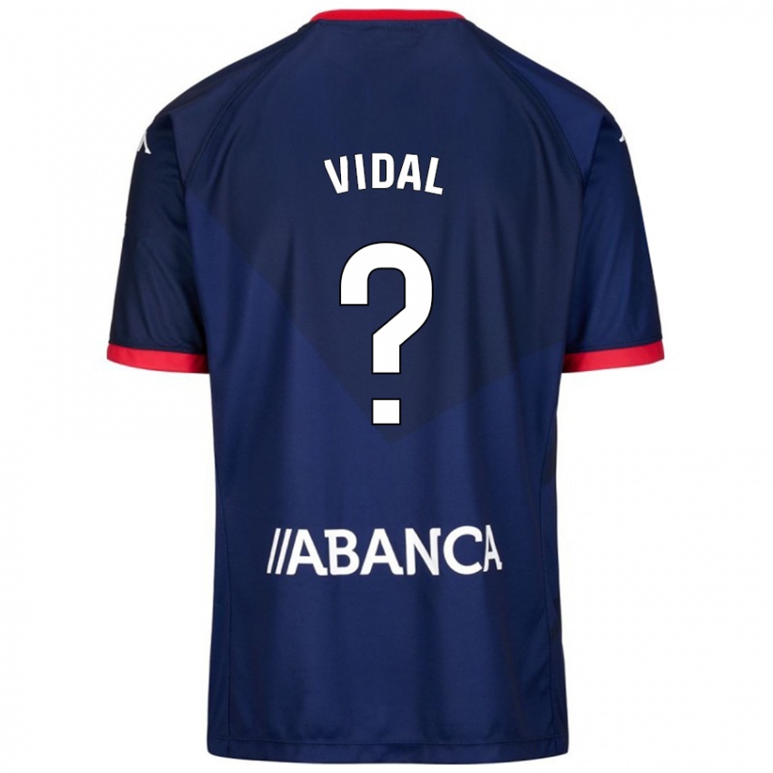 Dětské Iker Vidal #0 Námořnická Modrá Daleko Hráčské Dresy 2024/25 Dres