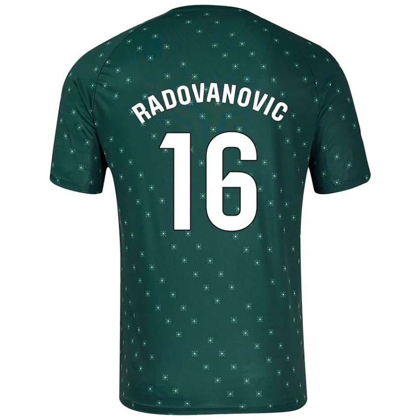 Dětské Aleksandar Radovanovic #16 Tmavě Zelená Daleko Hráčské Dresy 2024/25 Dres