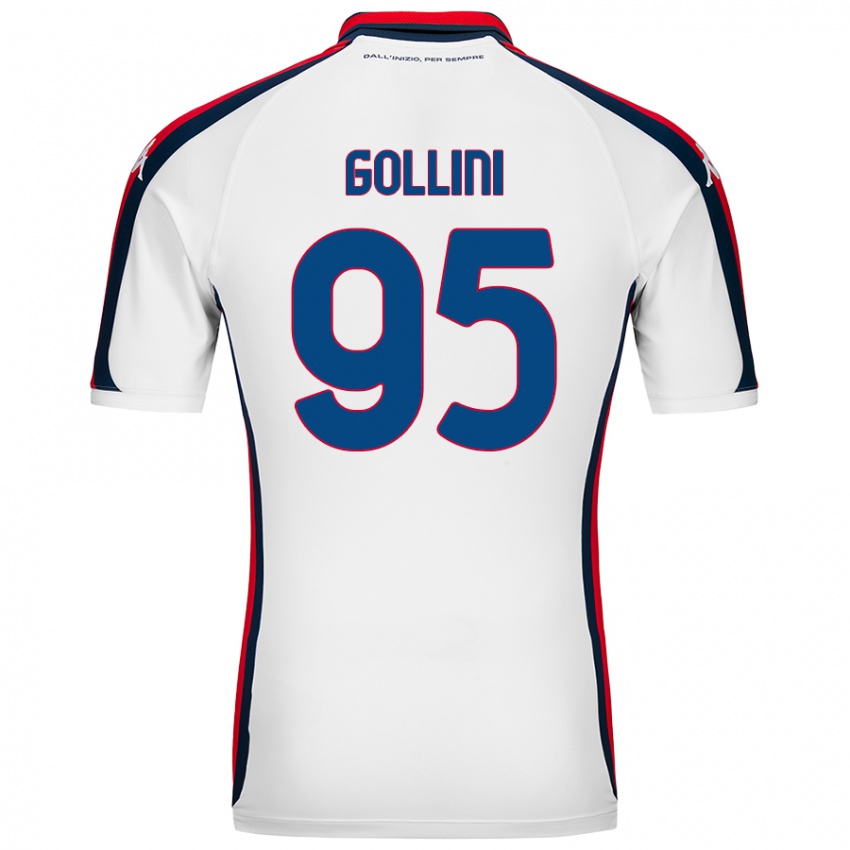 Dětské Pierluigi Gollini #95 Bílý Daleko Hráčské Dresy 2024/25 Dres