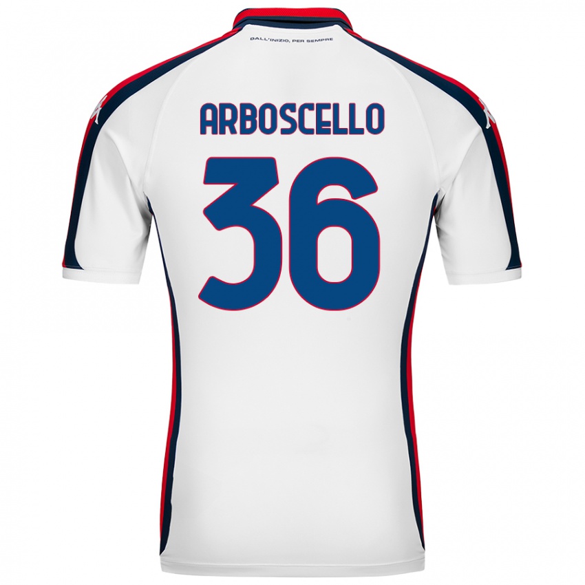 Dětské Riccardo Arboscello #36 Bílý Daleko Hráčské Dresy 2024/25 Dres