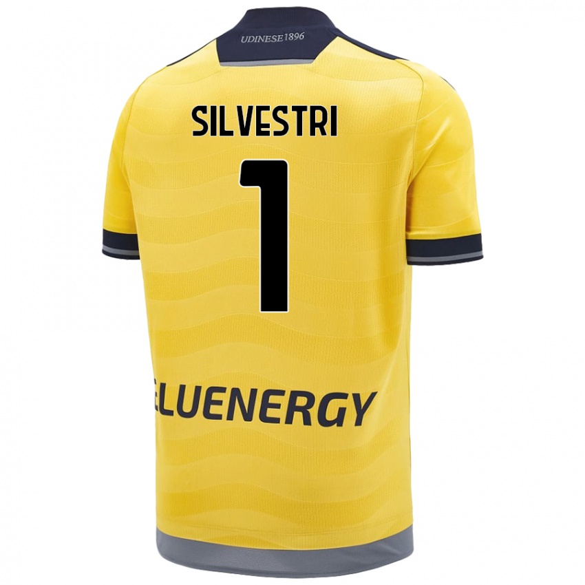 Dětské Marco Silvestri #1 Zlatý Daleko Hráčské Dresy 2024/25 Dres