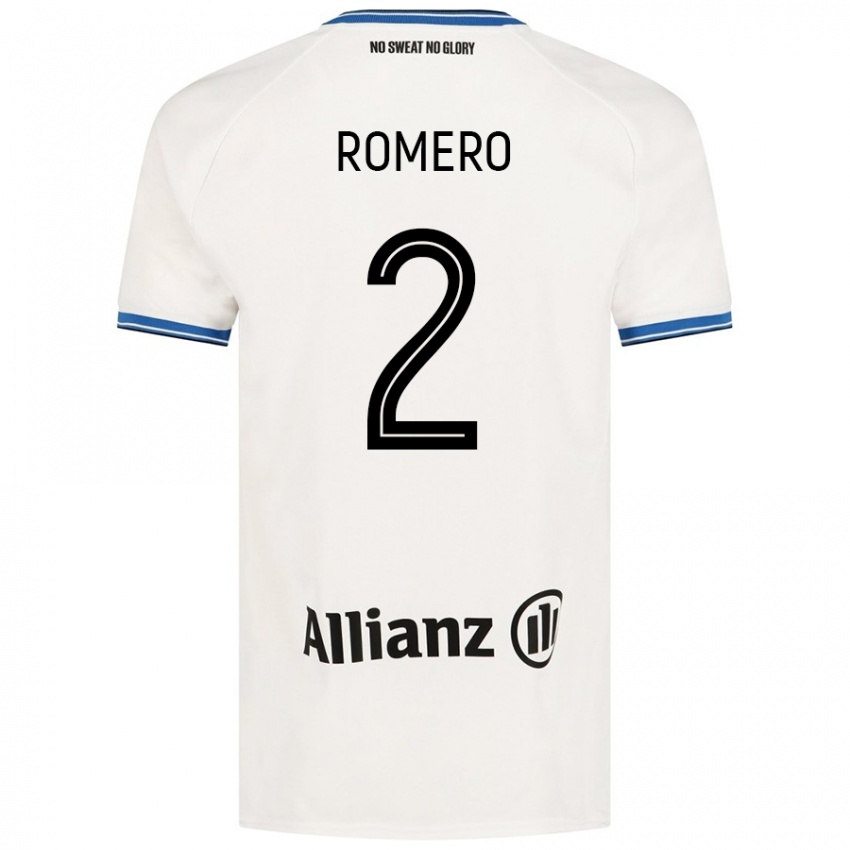 Dětské Zaid Romero #2 Bílý Daleko Hráčské Dresy 2024/25 Dres