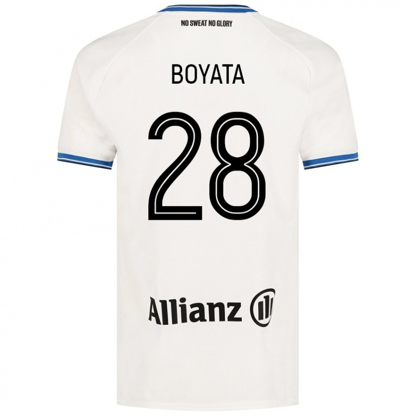 Dětské Dedryck Boyata #28 Bílý Daleko Hráčské Dresy 2024/25 Dres