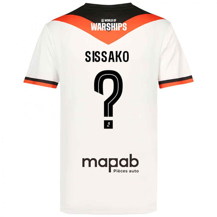 Dětské Mohamed Sissako #0 Bílý Daleko Hráčské Dresy 2024/25 Dres